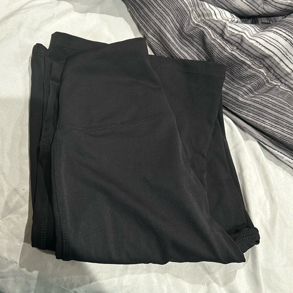 Crossover Flare Leggings High Waisted Tummy Control Workout Casual Bootcut Pants